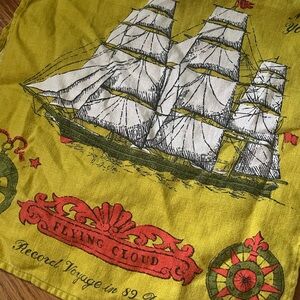 Fallani & Cohn Linen Tea Towel “Flying Cloud”